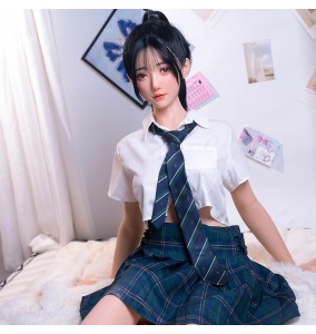 QY - MengQi JK Senior Sister TPE & Silicone Love Doll 140-169cm (Multi-functional Customizable)